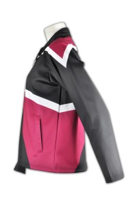 CH212 Online Order Cheerleading Jacket Fashion Design Contrast Color Zip Cheerleading Uniform Cheerleading Uniform Supplier detail view-5